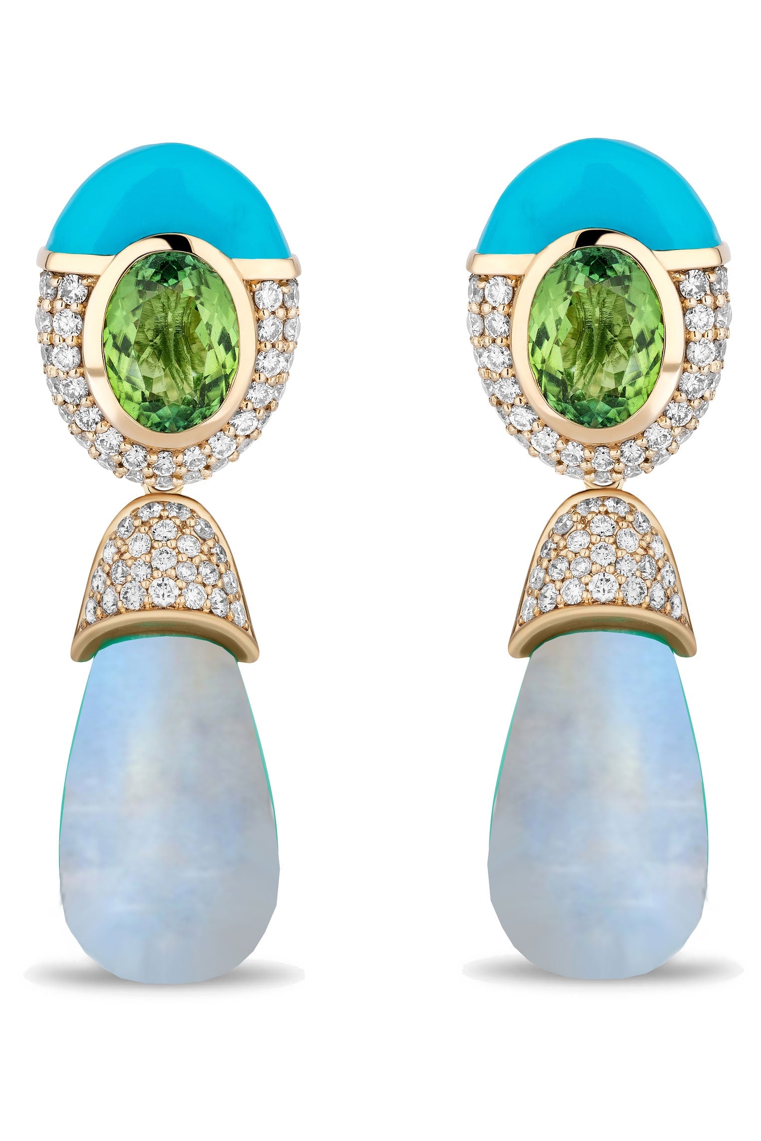 Drip Drop Earrings-YELLOW GOLD-JEWELRYFINE JEWELEARRING-MASON & BOOKS