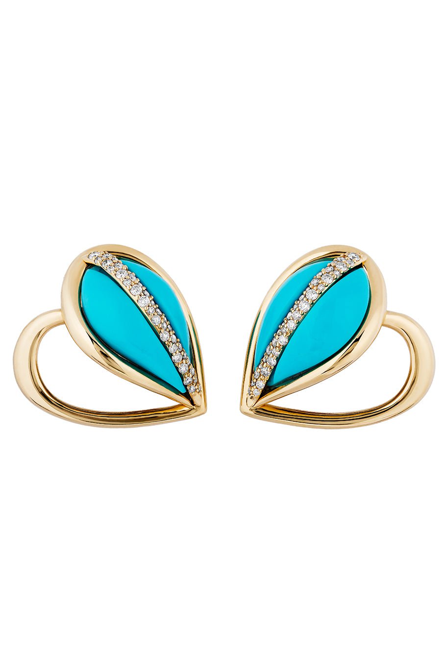 MASON & BOOKS-Mother's Love Earrings-YELLOW GOLD