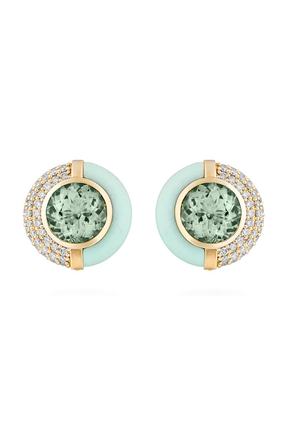 MASON & BOOKS-SoCal Sugar And Spice Earrings-YELLOW GOLD