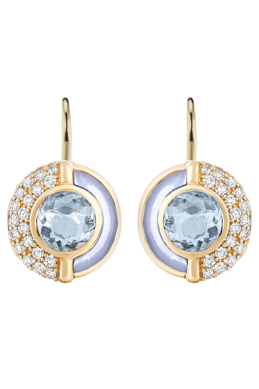 MASON & BOOKS-Sugar & Spice Drop Earrings-YELLOW GOLD