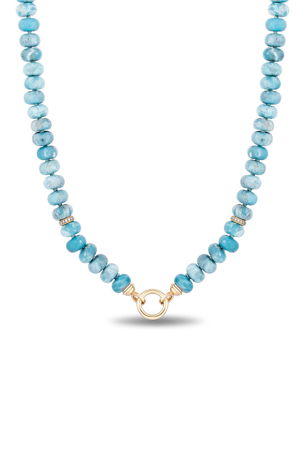 MASON & BOOKS-Eletta Strand Necklace-YELLOW GOLD