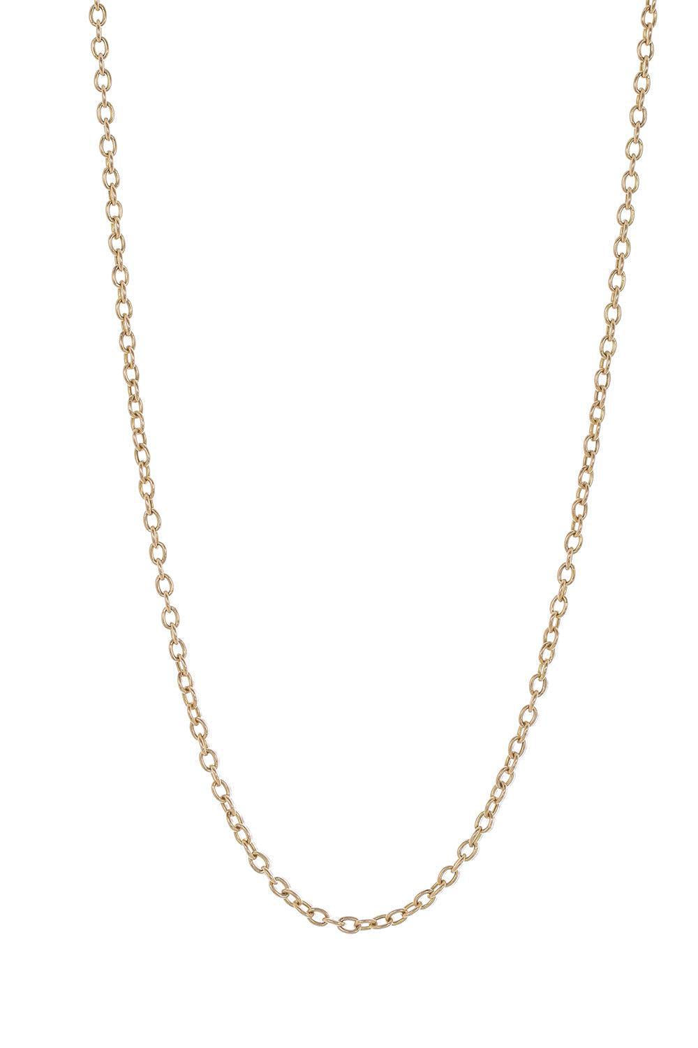 Classic Round Link Chain-YELLOW GOLD-24-JEWELRYFINE JEWELNECKLACE O-MASON & BOOKS