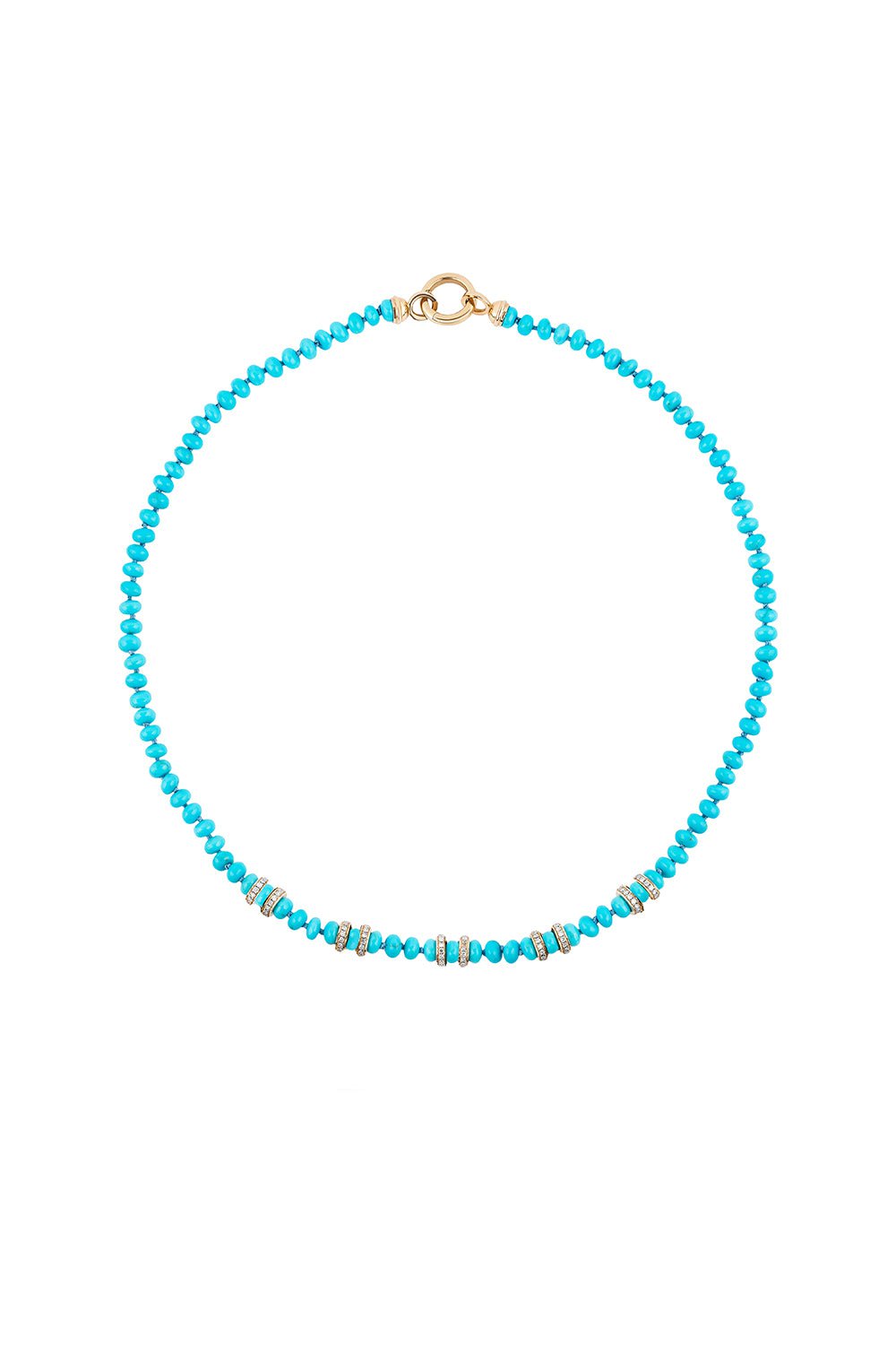 MASON & BOOKS-Eletta Strand Necklace-YELLOW GOLD