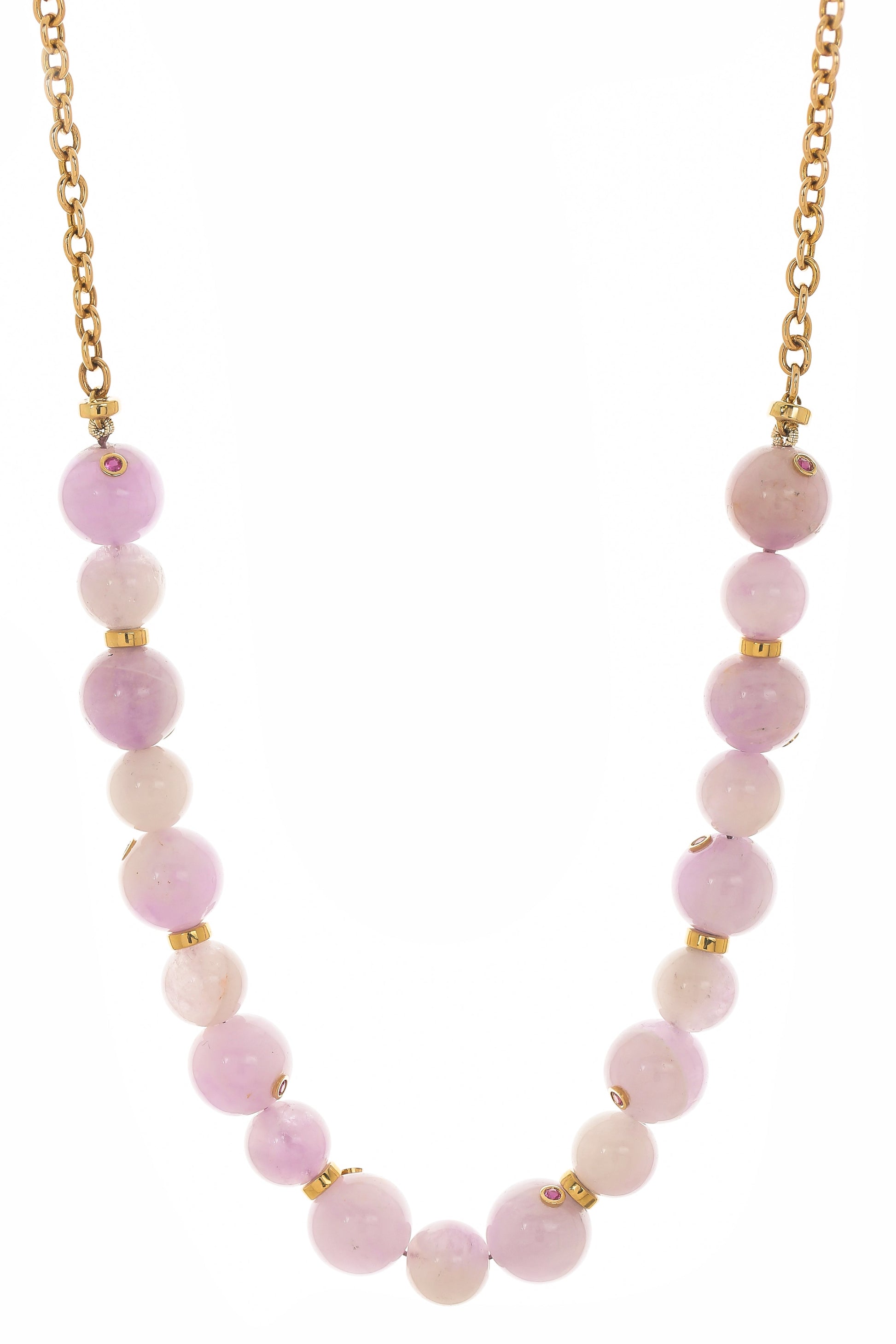 MASON & BOOKS-Stepping Stone Necklace-YELLOW GOLD