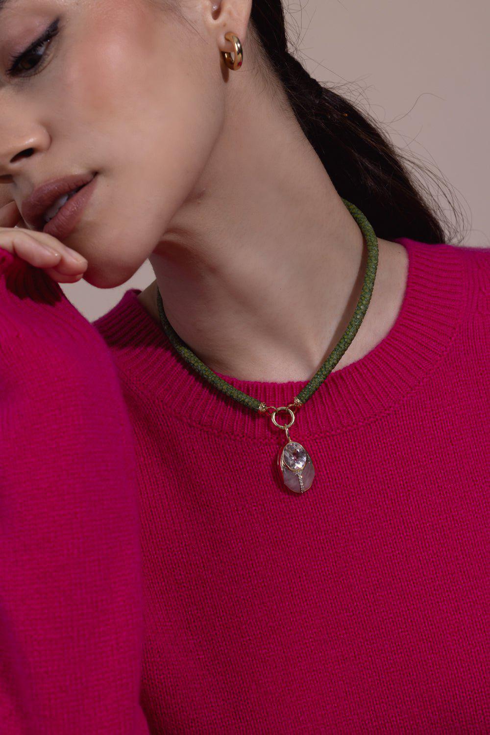 MASON & BOOKS-Big Love Bug Pendant-YELLOW GOLD