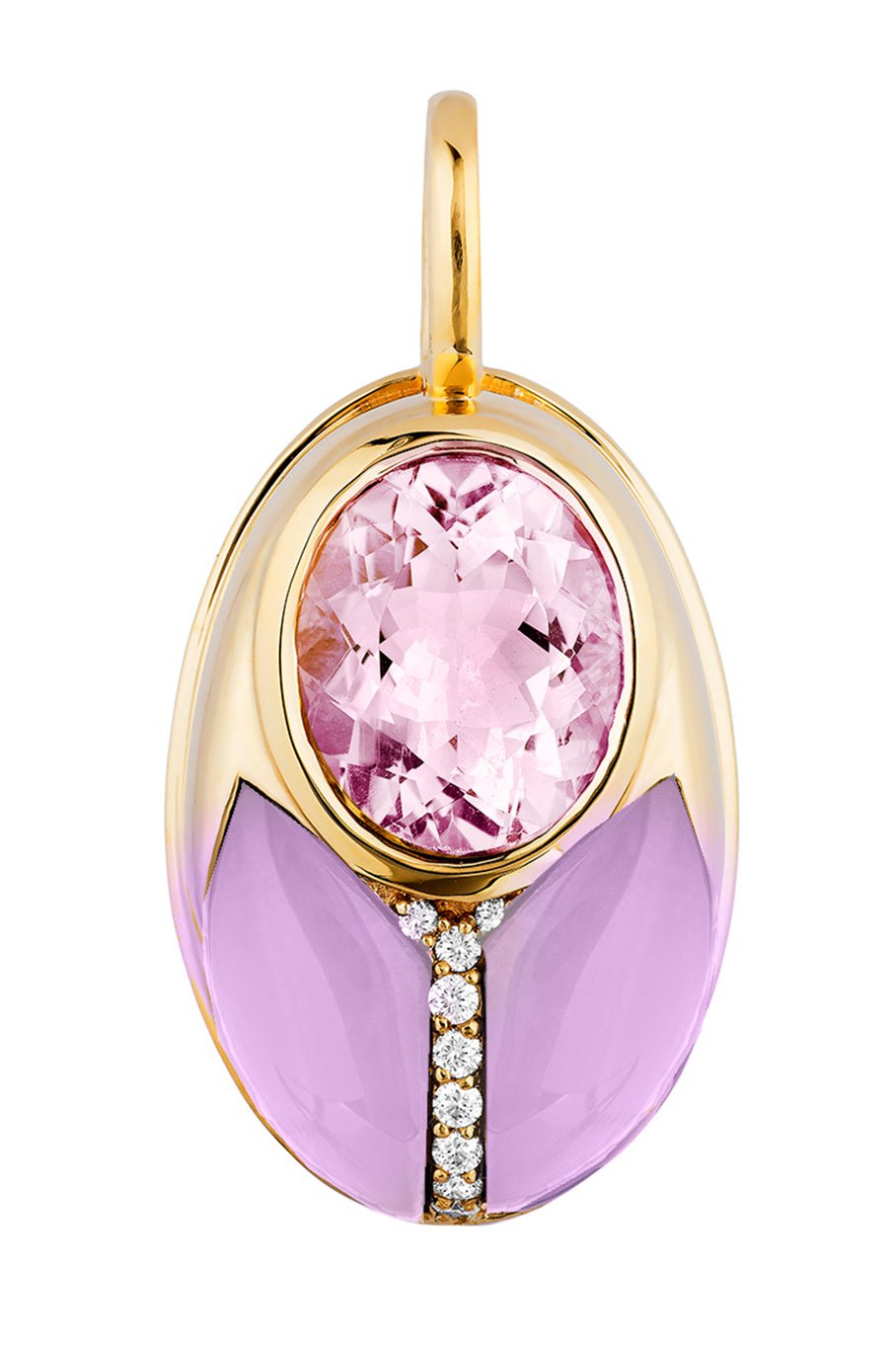 MASON & BOOKS-Big Love Bug Pendant-YELLOW GOLD