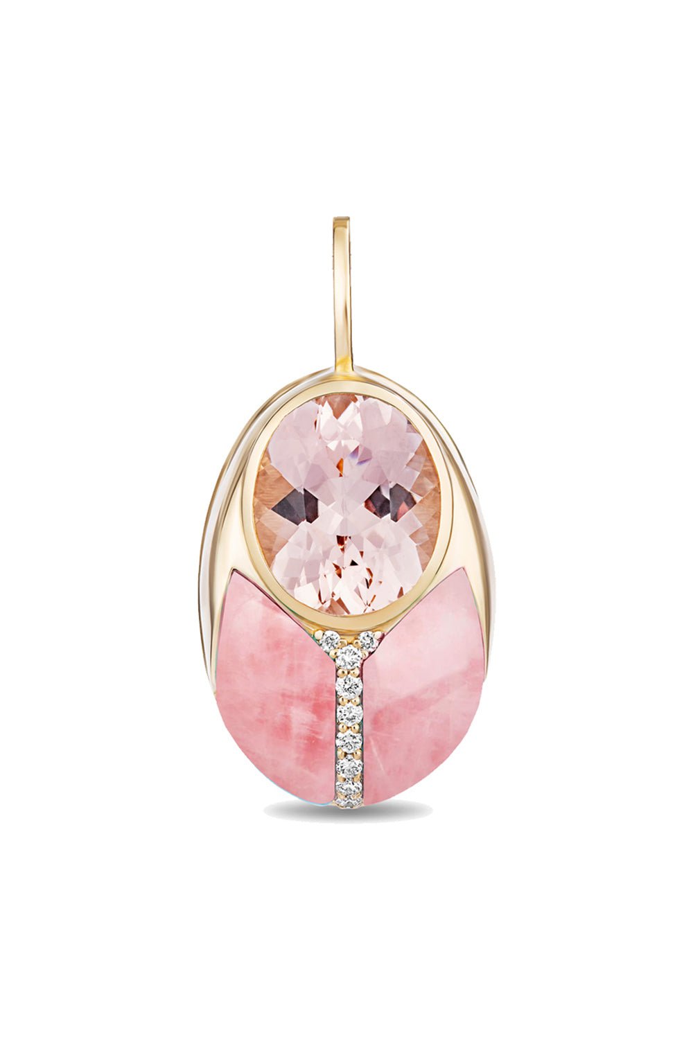 MASON & BOOKS-Big Love Bug Pendant-YELLOW GOLD