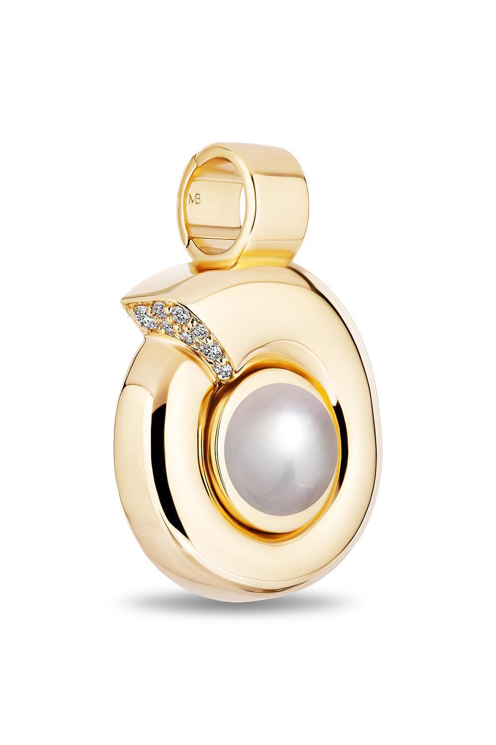Large Nautilus Pendant-YELLOW GOLD-LRG-JEWELRYFINE JEWELPENDANT-MASON & BOOKS