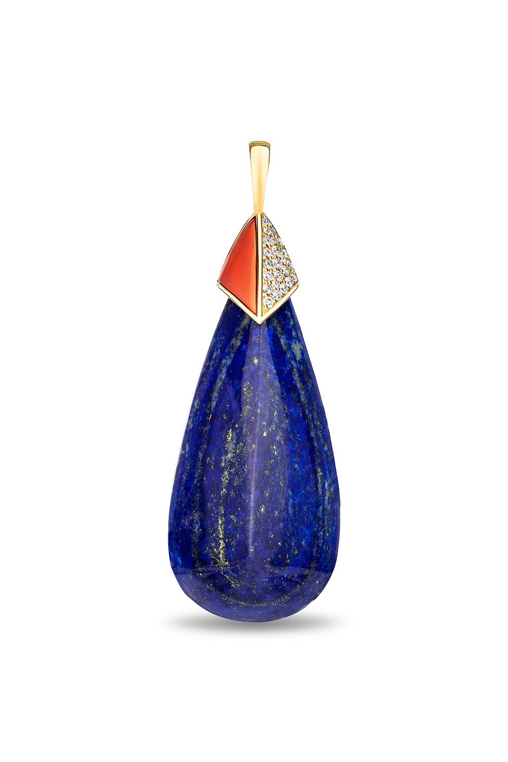 MASON & BOOKS-Starlet Drop Pendant-YELLOW GOLD