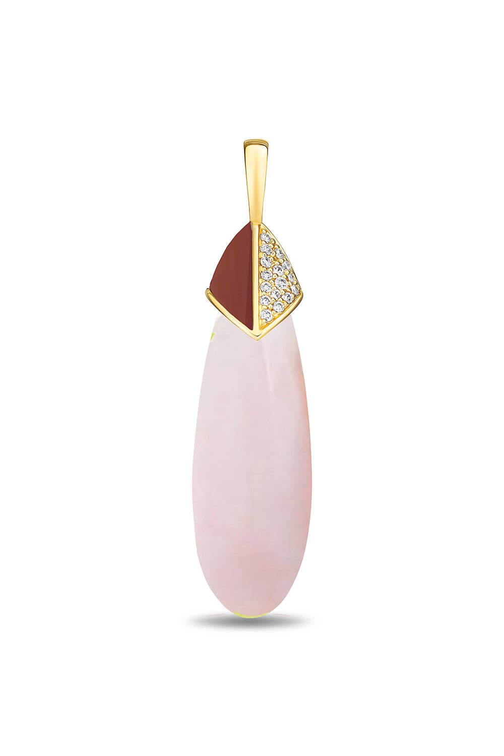 MASON & BOOKS-Starlet Drop Pendant-YELLOW GOLD
