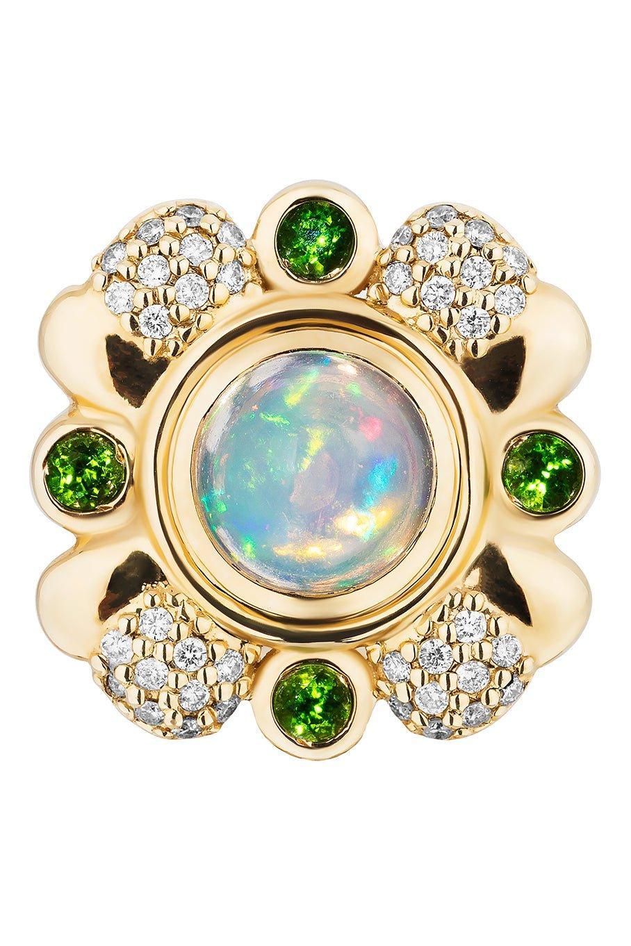MASON & BOOKS-Blooming Love Ring-YELLOW GOLD