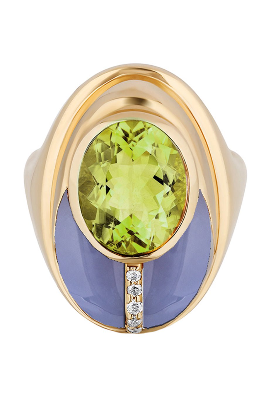 MASON & BOOKS-Love Bug Ring-YELLOW GOLD