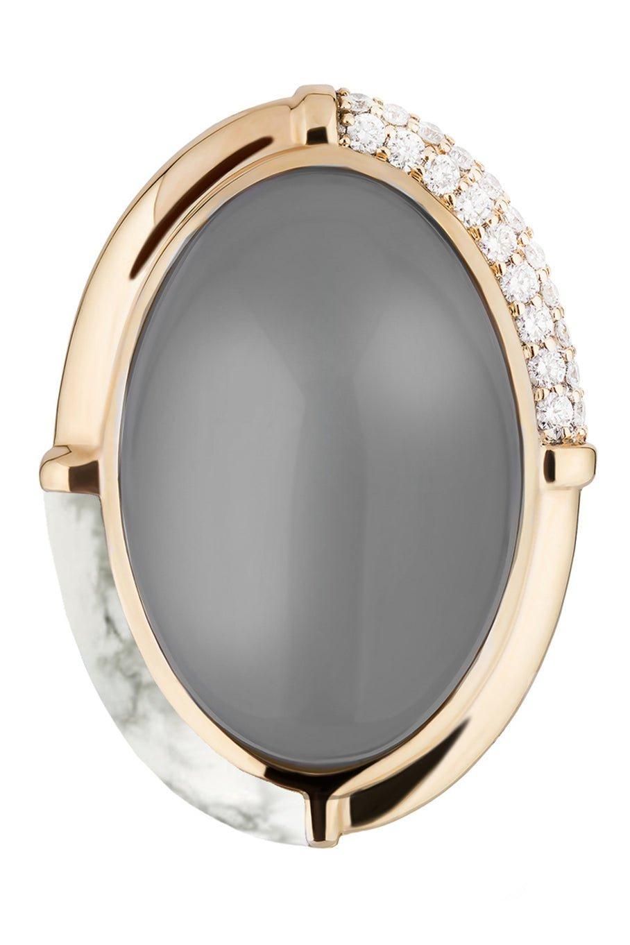 MASON & BOOKS-Large Sugar & Spice Cocktail Ring-YELLOW GOLD