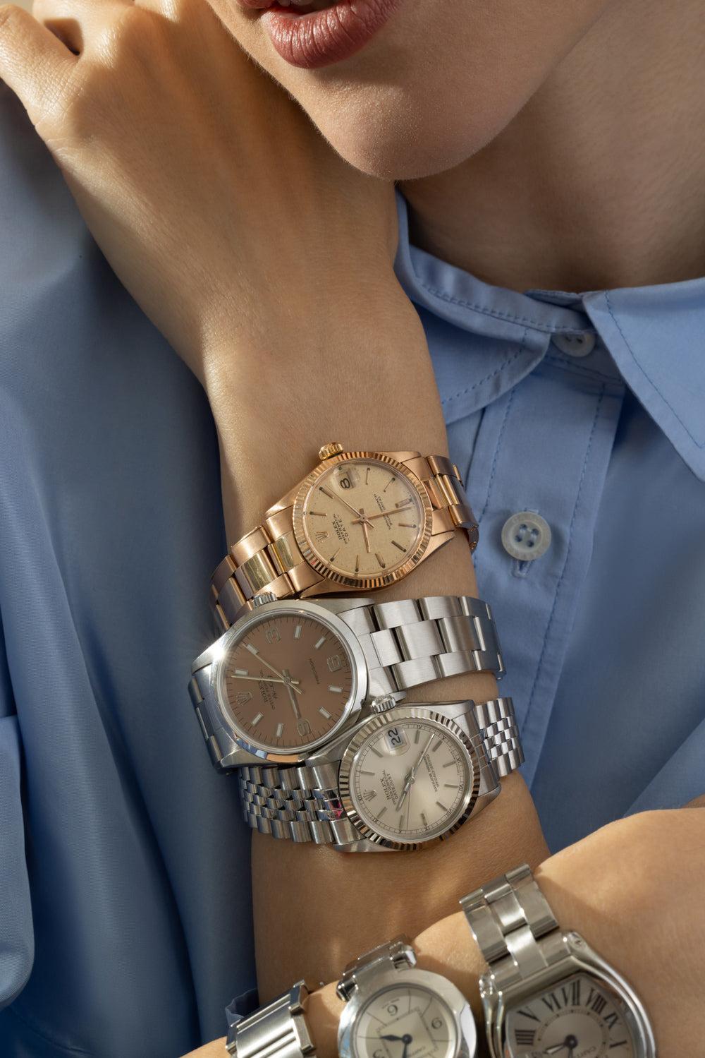Rolex Oyster Date Watch-ROSE GOLD-30MM-ACCESSORIEWATCHES-MATTHEW BAIN