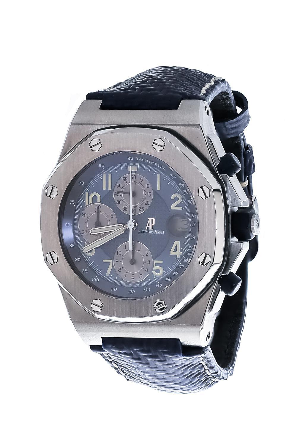 A.P Royal Oak Offshore Chronog-SILEVR-42MM-ACCESSORIEWATCHES-MATTHEW BAIN
