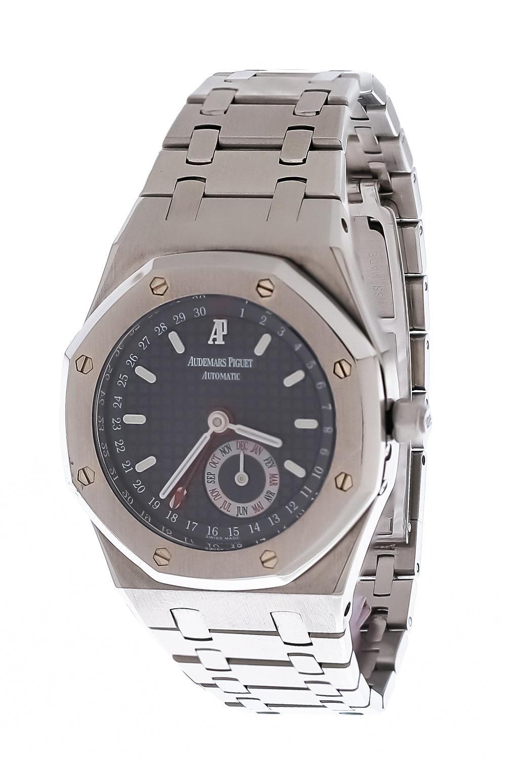 A.P. Royal Oak Quantieme Watch-SILVER-36MM-ACCESSORIEWATCHES-MATTHEW BAIN