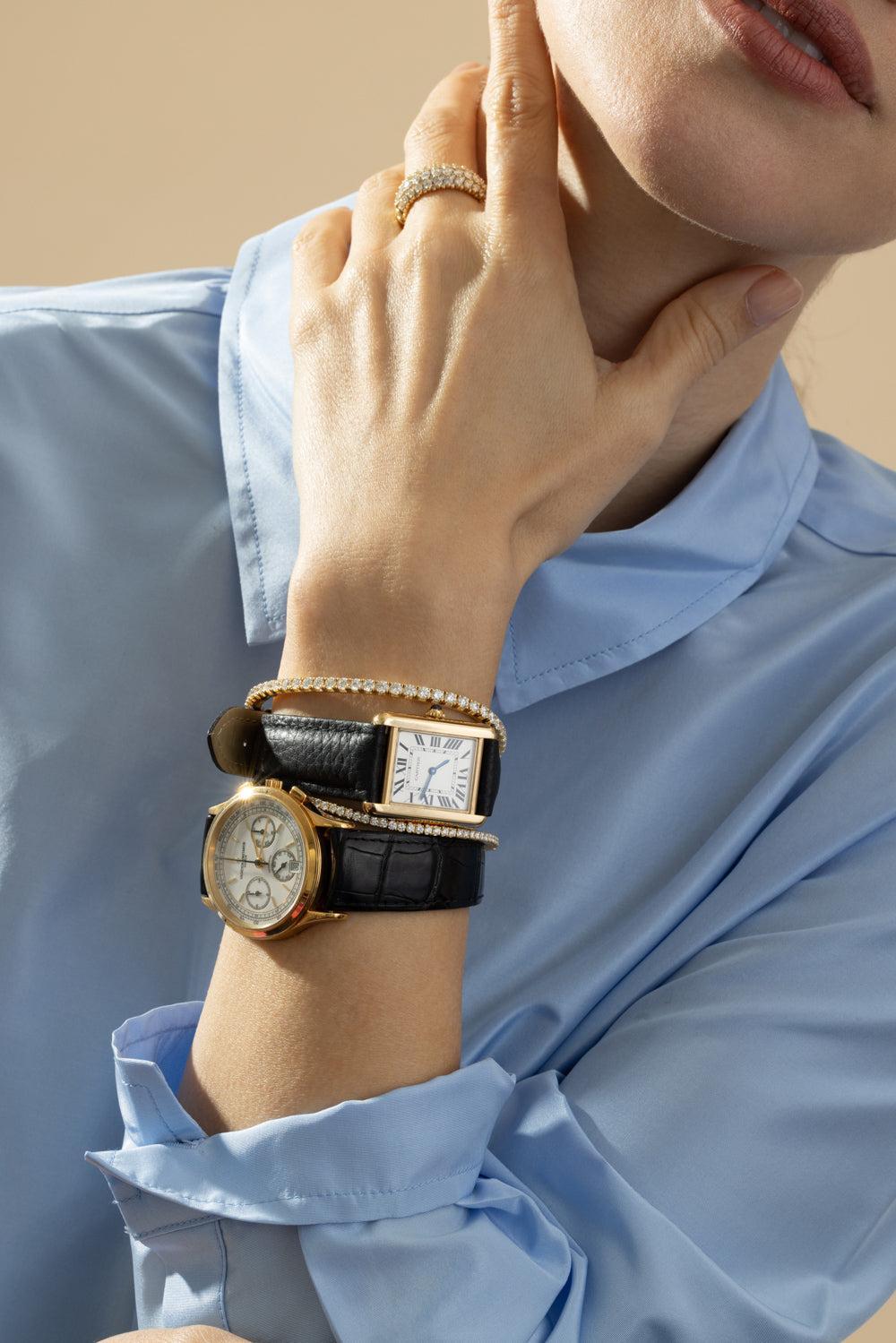 Cartier Tank Solo Watch-YELLOW GOLD-24MM-ACCESSORIEWATCHES-MATTHEW BAIN