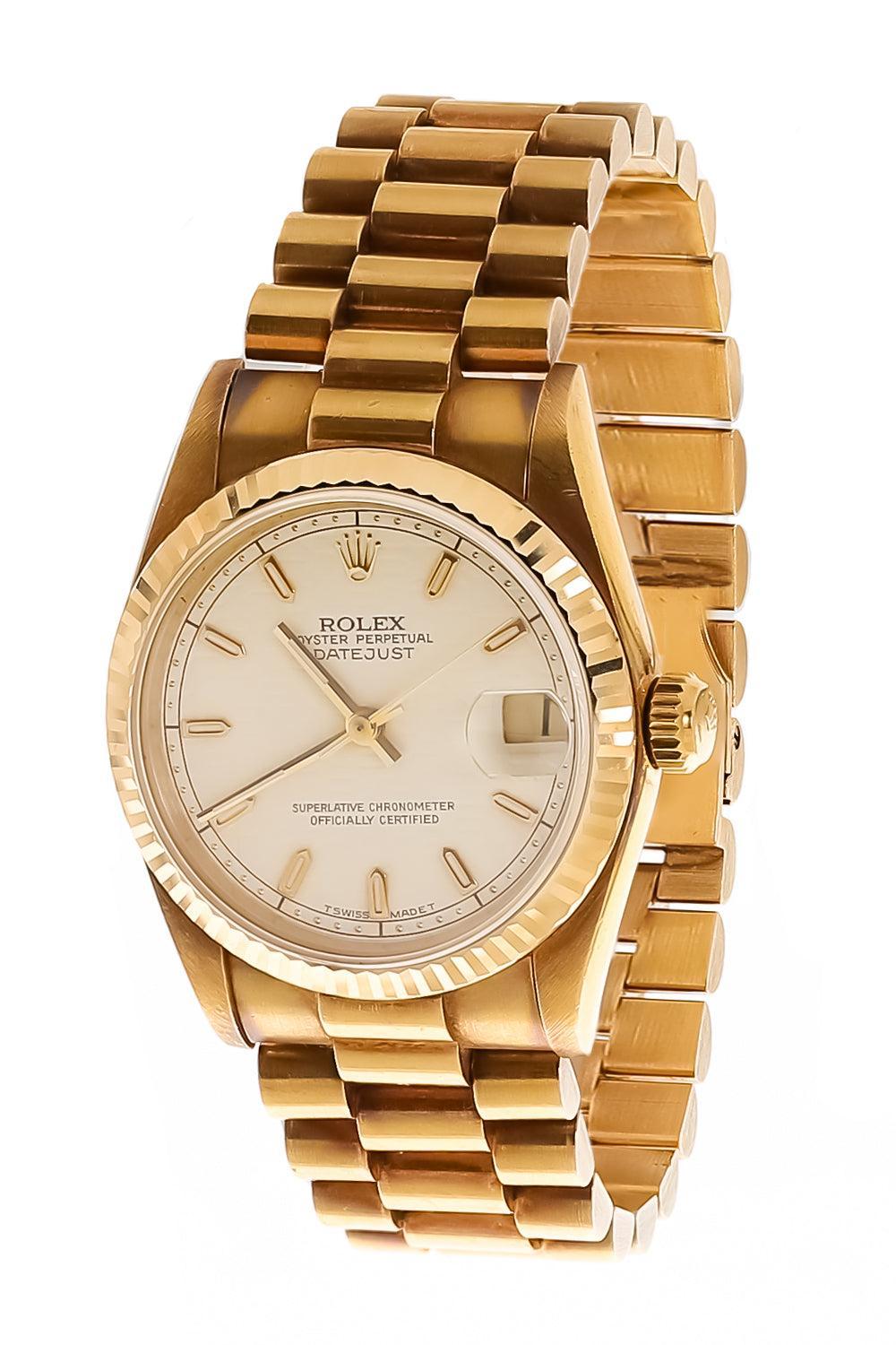 Rolex Datejust President Watch