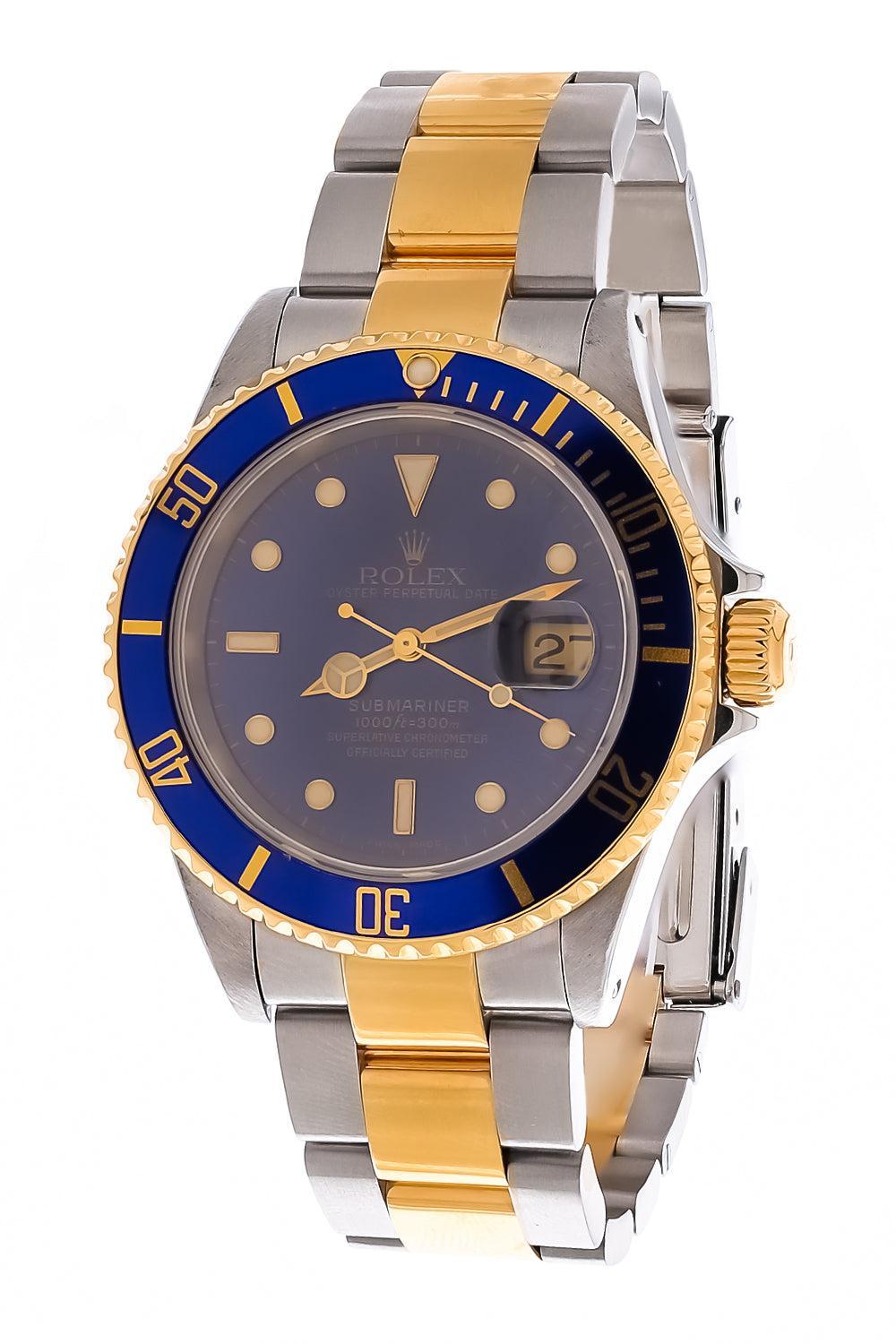 Rolex Submariner Date Watch-YELLOW GOLD-40MM-ACCESSORIEWATCHES-MATTHEW BAIN
