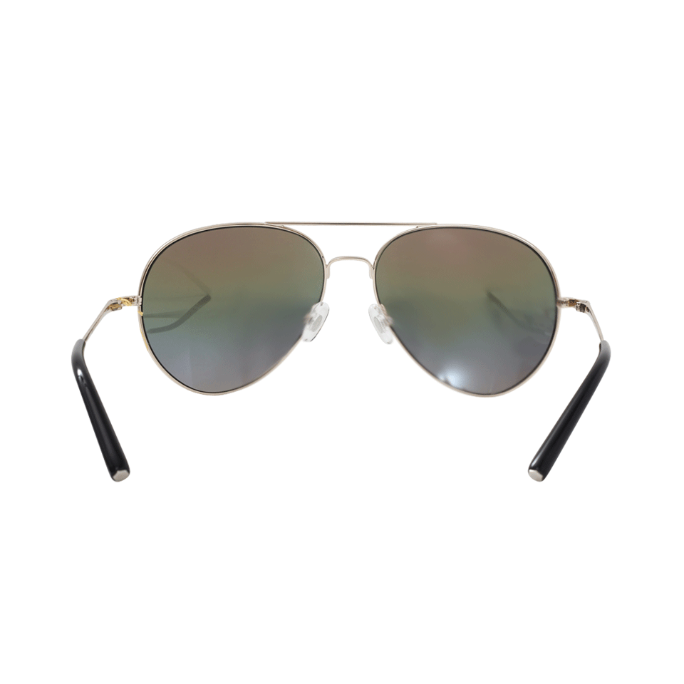 MATTHEW WILLIAMSON-Rainbow Mirror Sunglasses-GLD/BLK