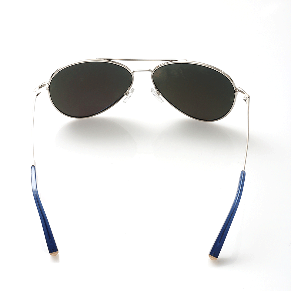 MATTHEW WILLIAMSON-Mirrored Aviators-TOPAZ