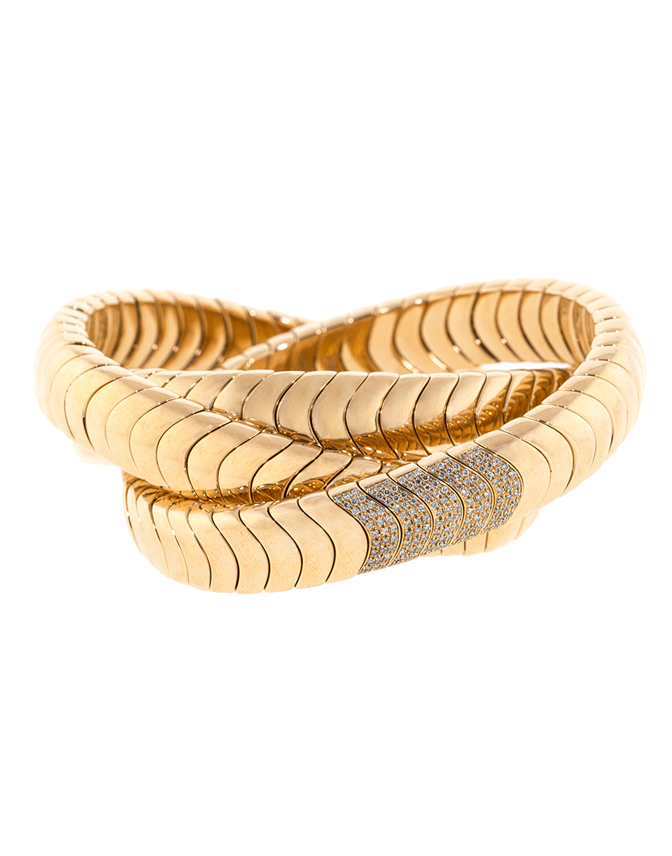 MATTIA CIELO-Universo 3 Band Rolling Bracelet-ROSE GOLD