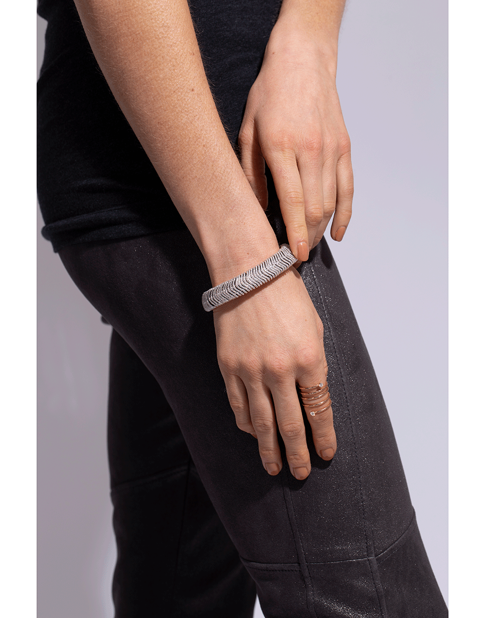 MATTIA CIELO-Universo Full Pave Diamond Bracelet-ROSE GOLD