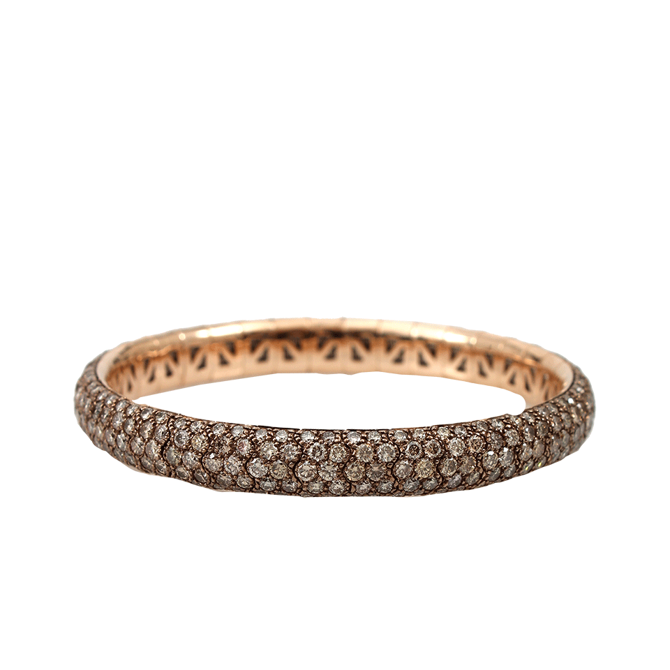 MATTIA CIELO-Universo Cognac Diamond Stretch Bracelet-ROSE GOLD