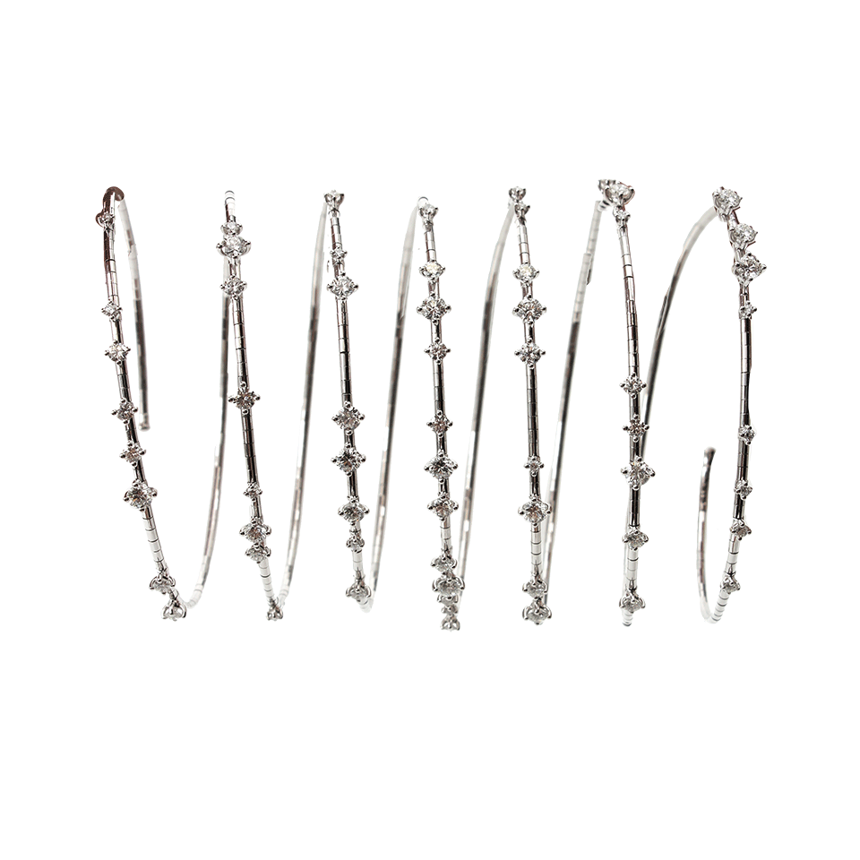 MATTIA CIELO-Rugiada Seven-Circle Wrap Bracelet-WHITE GOLD