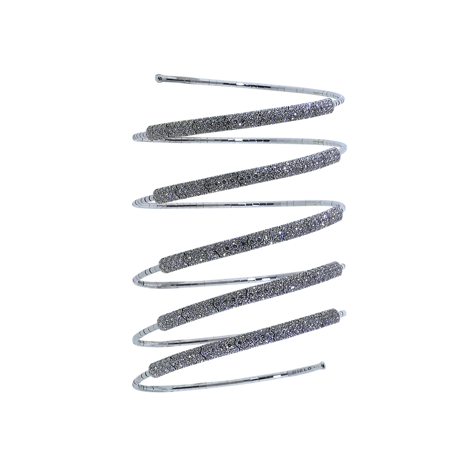 MATTIA CIELO-Rugiada Five-Circle Wrap Bracelet-WHITE GOLD