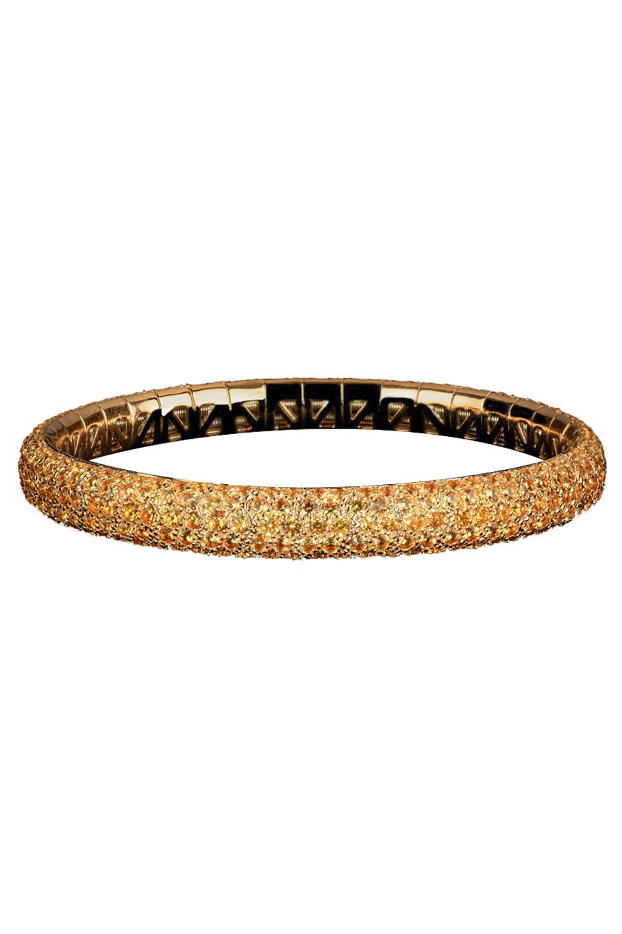 MATTIA CIELO-Universo Bracelet - Yellow Sapphire-YELLOW GOLD