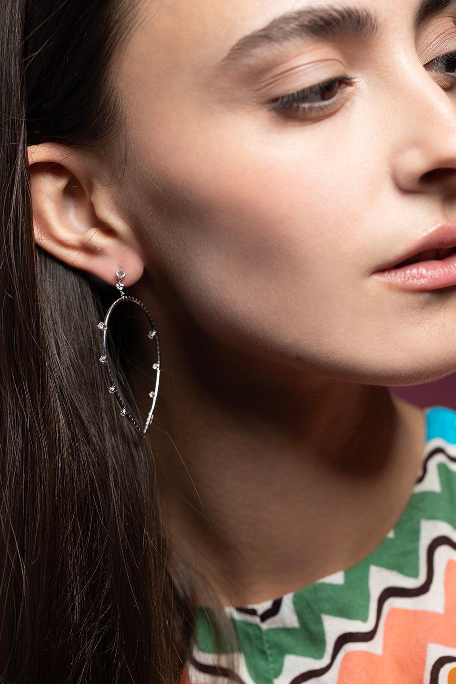 MATTIA CIELO-Small Rugiada Drop Earring-
