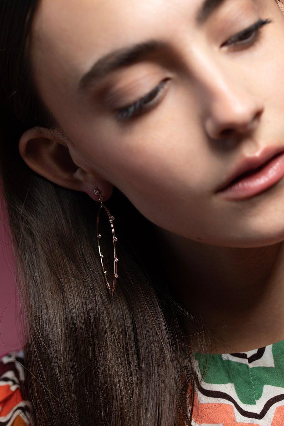 MATTIA CIELO-Small Rugiada Drop Earring-