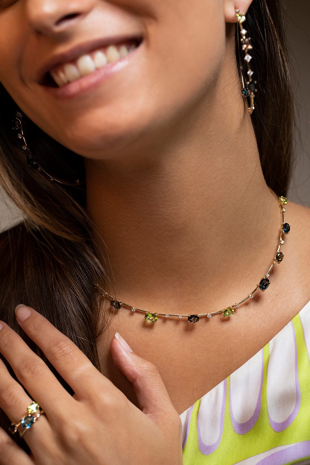 MATTIA CIELO-Rugiada Necklace-YELLOW GOLD