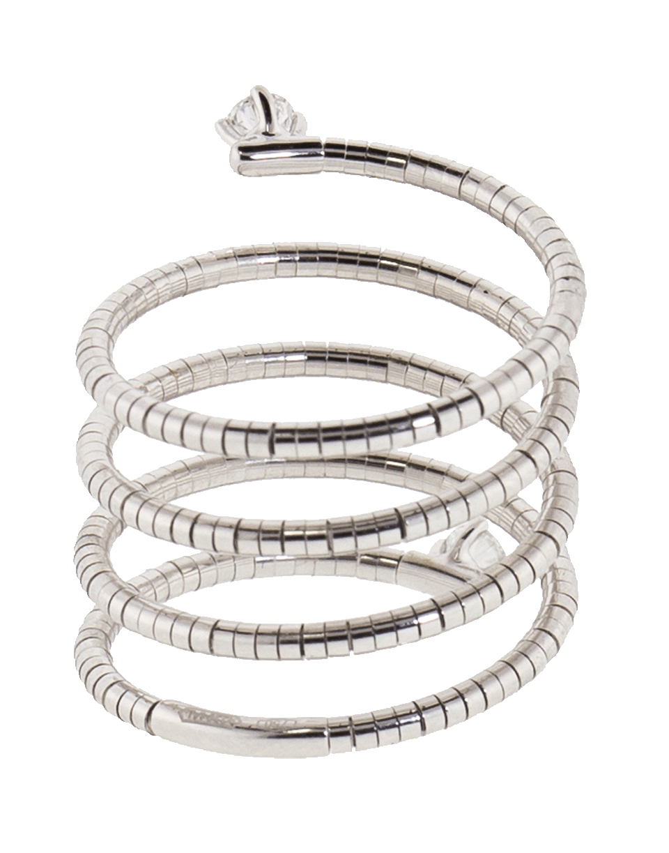 MATTIA CIELO-Rugiada Diamond End Five Wrap Ring-WHITE GOLD