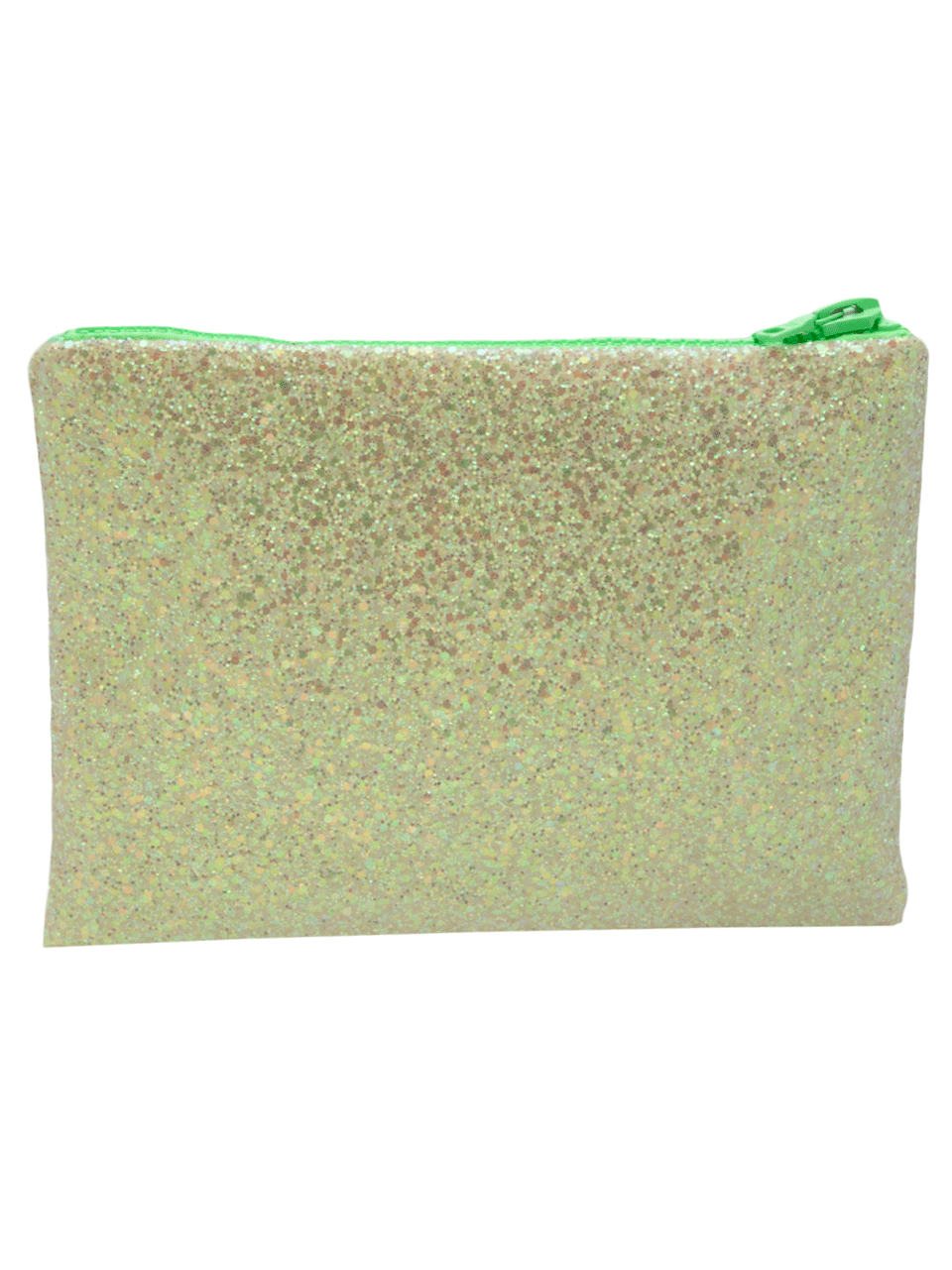 MAWI-Glitter Clutch with Crystals-CITRON