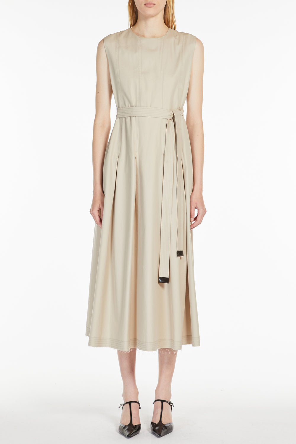 Amina Dress-BEIGE-4-CLOTHINGDRESSCASUAL-MAX MARA