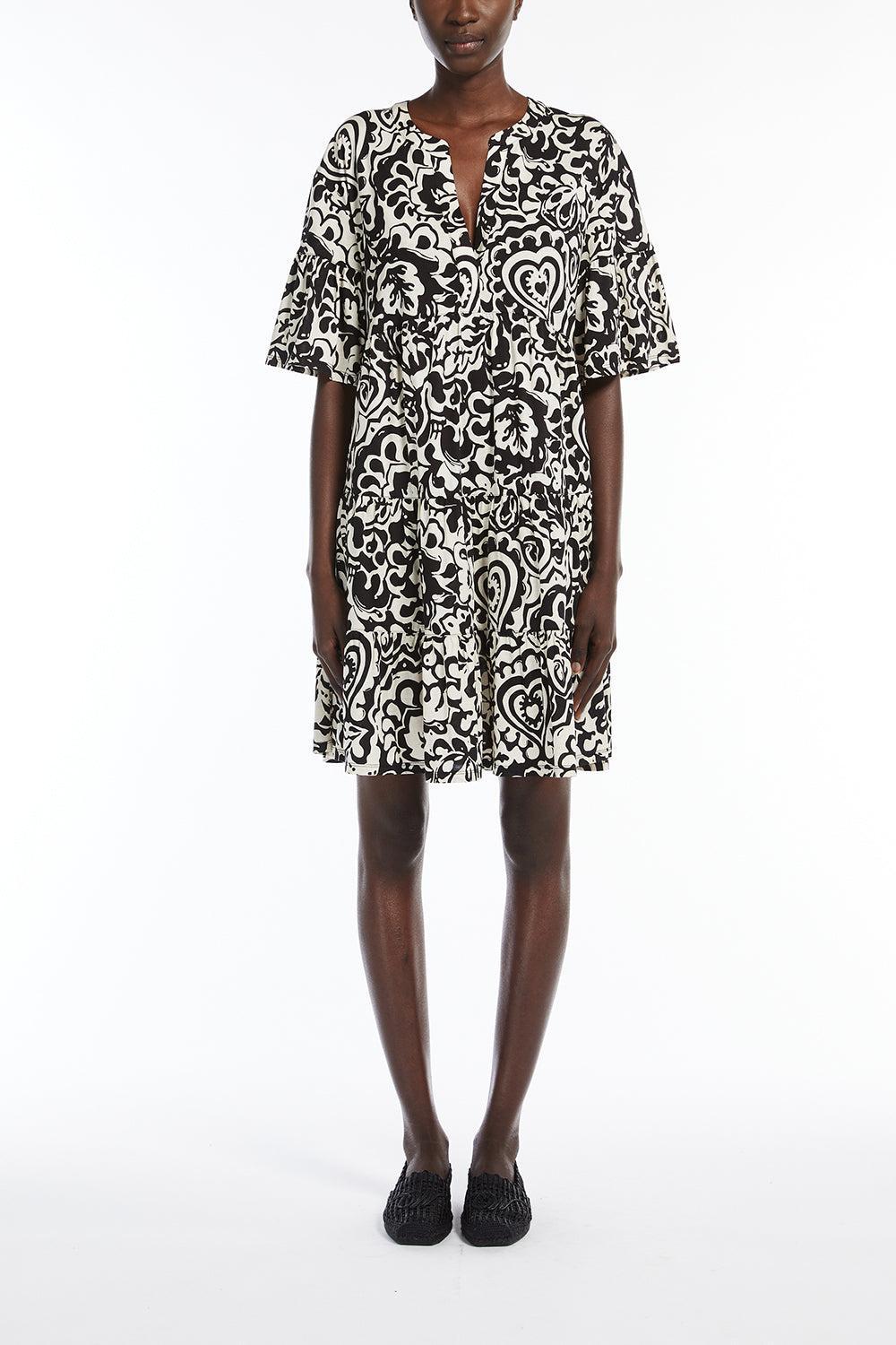 Ely Dress-BLACK BATIK-XS-CLOTHINGDRESSCASUAL-MAX MARA