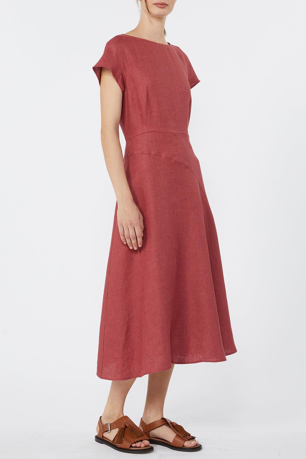 Esordio Dress-RED-2-CLOTHINGDRESSCASUAL-MAX MARA