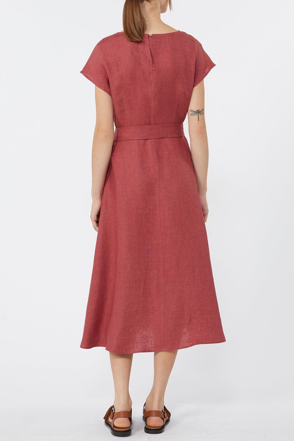 Esordio Dress-RED-2-CLOTHINGDRESSCASUAL-MAX MARA