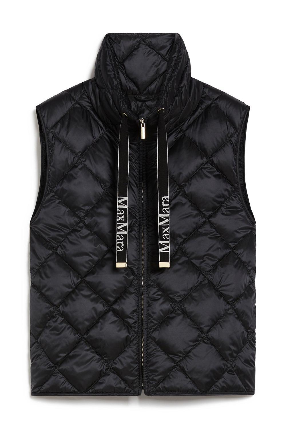 Tregic Vest - Black-BLACK-6-CLOTHINGJACKETVESTS-MAX MARA