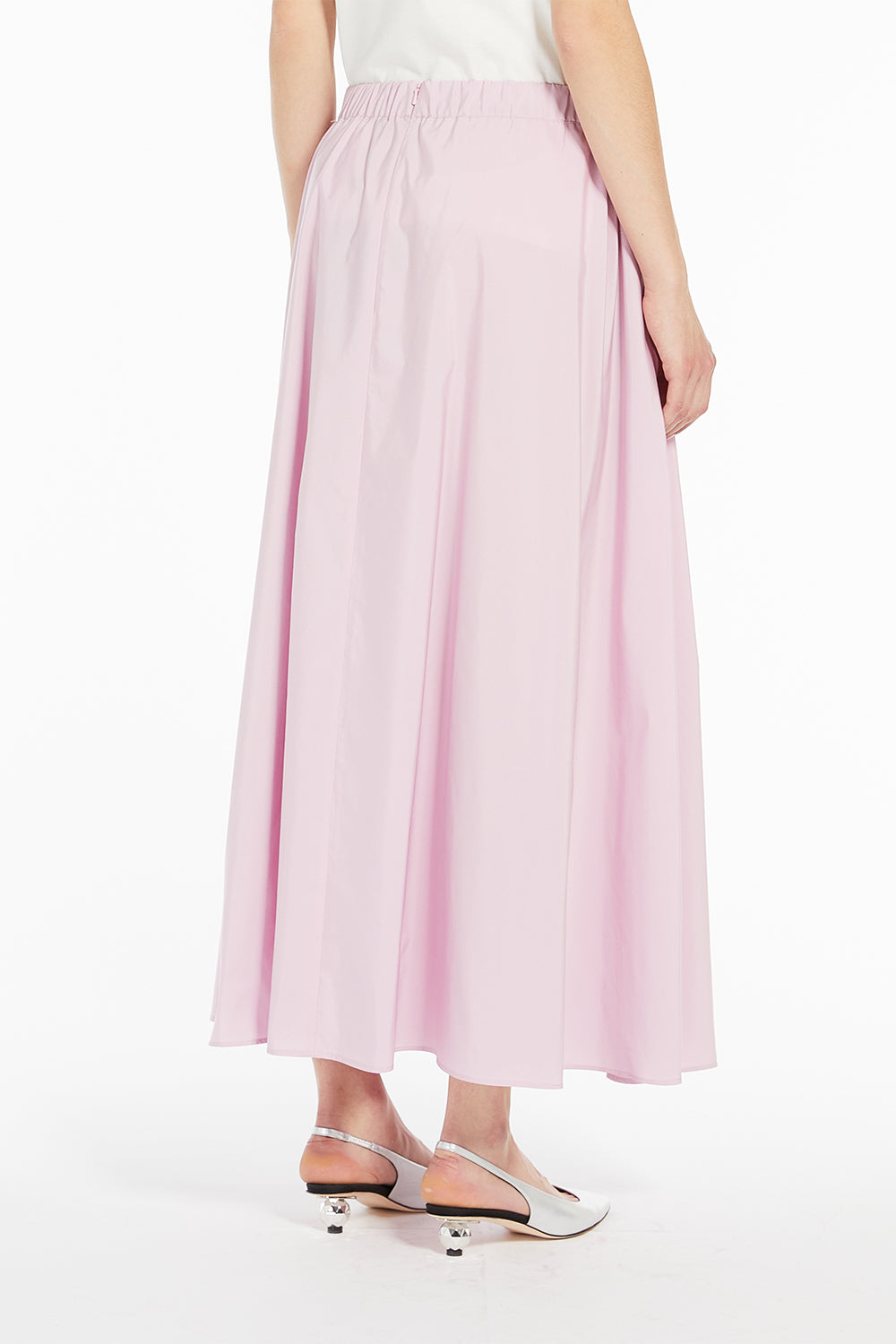 Curvato Skirt-PINK-6-CLOTHINGSKIRTMIDI-MAX MARA