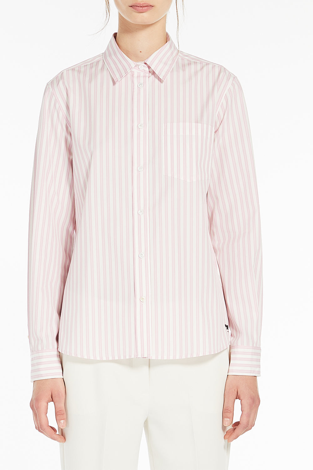 Bahamas Shirt-PNKDISTN-4-CLOTHINGTOPBLOUSE-MAX MARA