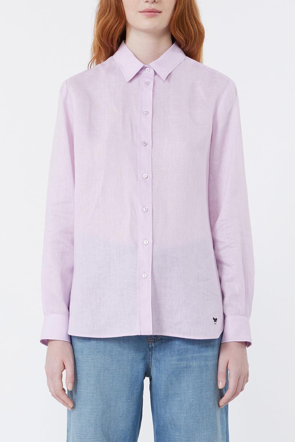 Werner Shirt - Lilac-PURPLE-2-CLOTHINGTOPBLOUSE-MAX MARA
