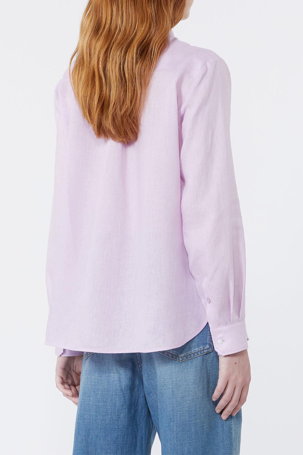 Werner Shirt - Lilac-PURPLE-2-CLOTHINGTOPBLOUSE-MAX MARA