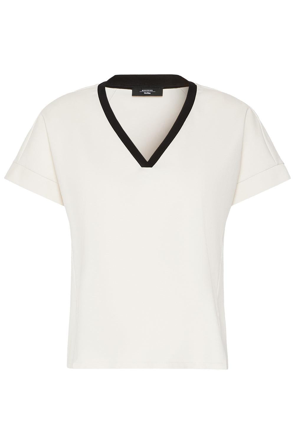 Body Tee-CREAM-XS-CLOTHINGTOPT-SHIRT-MAX MARA