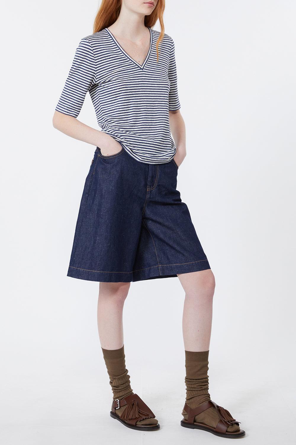 Opzione Shirt-STRIPE-XS-CLOTHINGTOPT-SHIRT-MAX MARA