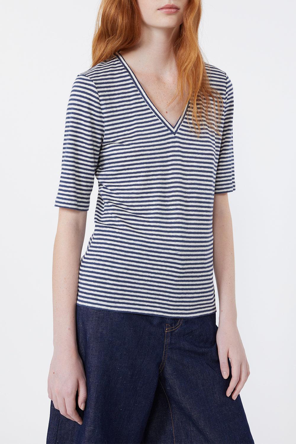 Opzione Shirt-STRIPE-XS-CLOTHINGTOPT-SHIRT-MAX MARA