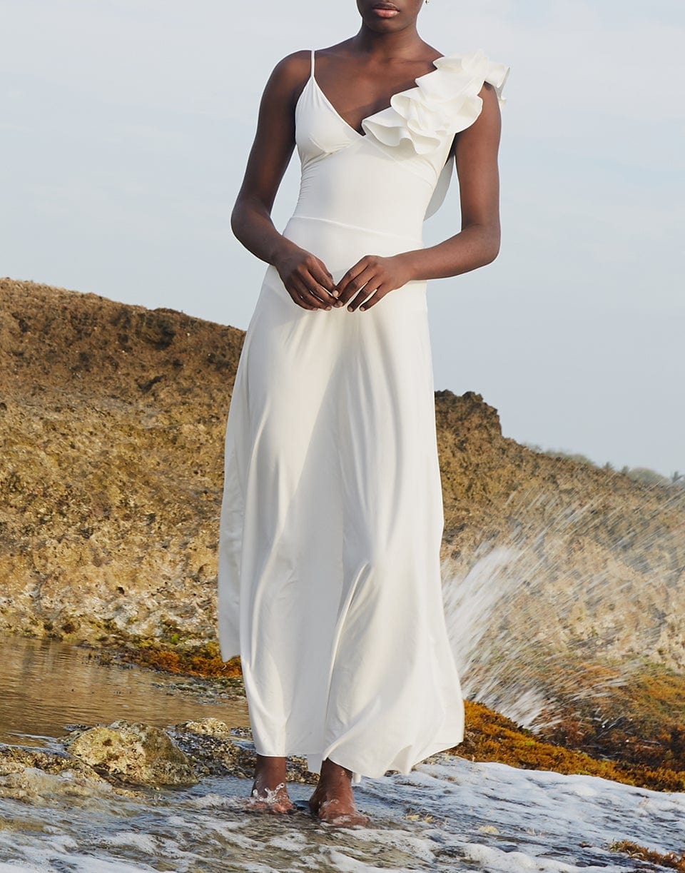 MAYGEL CORONEL-Ola Maxi Dress-OFFWHT
