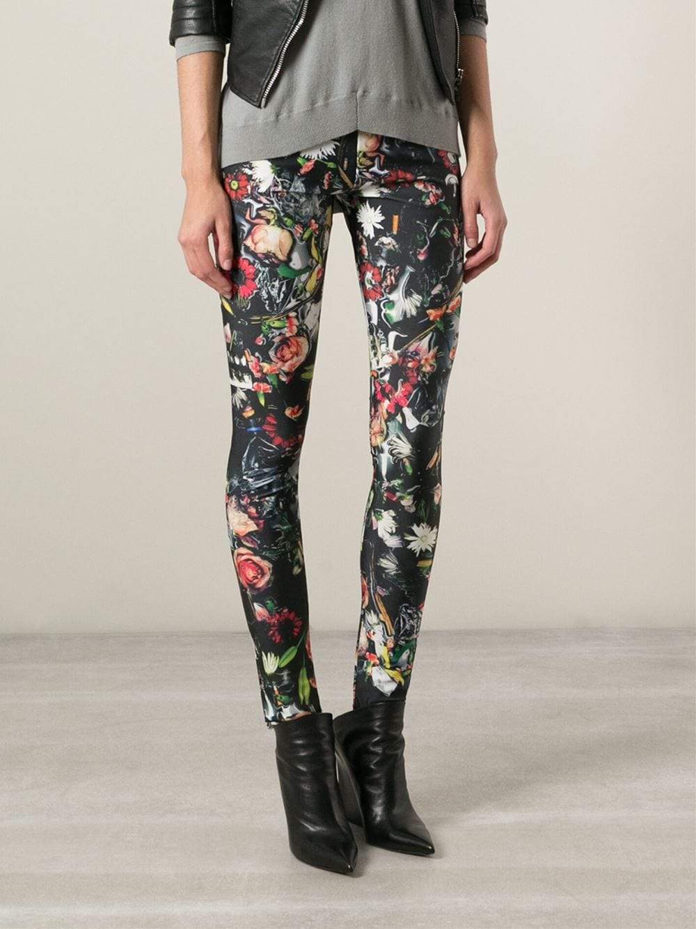 McQ by Alexander McQueen-Festival Floral Leggings-